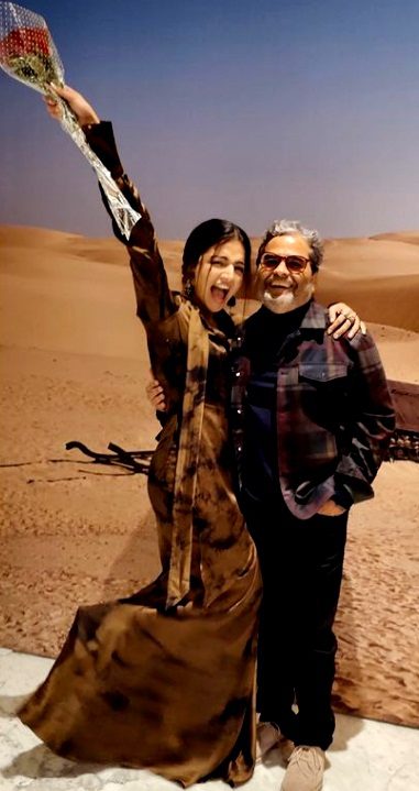 Wamiqa Gabbi 'impressed' an unsure Vishal Bhardwaj with her effort in 'Fursat'.(photo:Instagram)