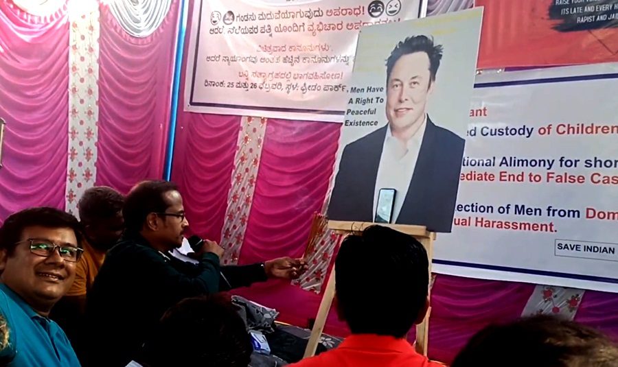 Group of men in B'luru organise special 'puja' for Elon Musk