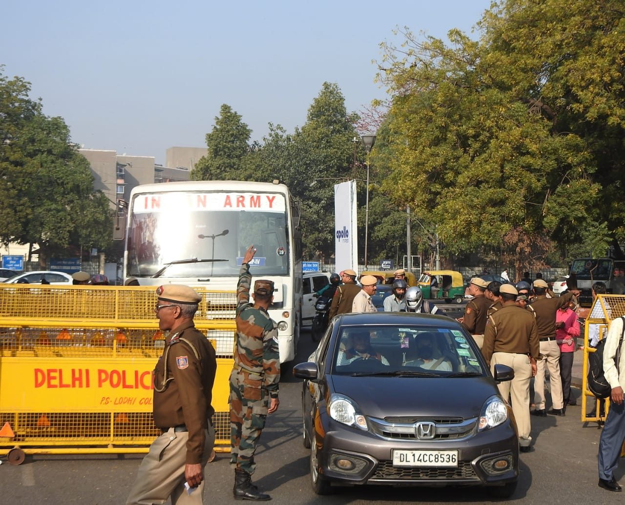 Security tightened at AAP headquarters, CBI office.