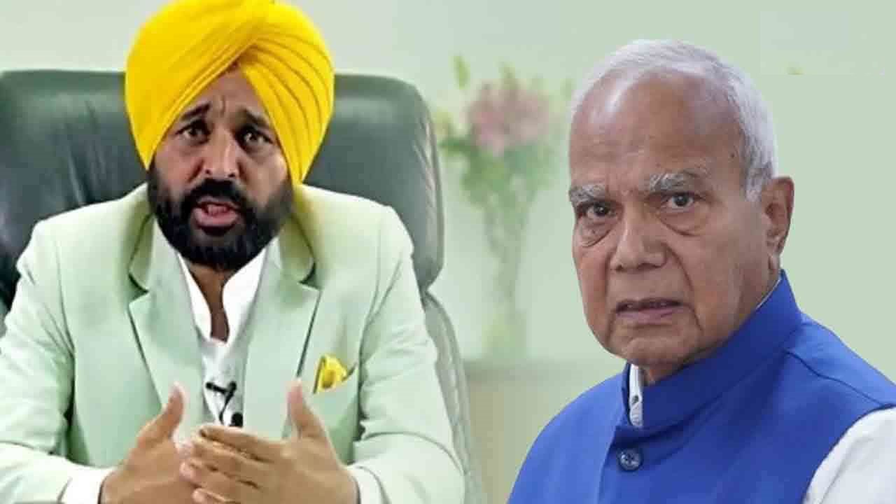 पंजाब गवर्नर ने CM मान के लेटर को बताया असंवैधानिक (The News Air) 1 mann