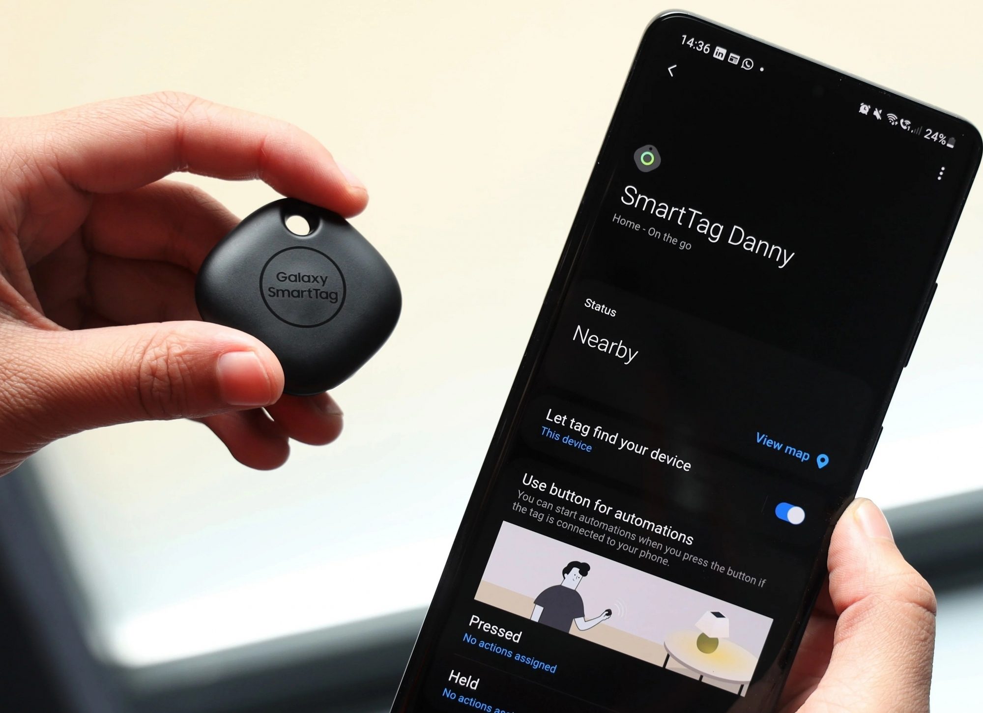 Samsung to soon launch next-gen Galaxy SmartTag.(photo: sammobile.com)