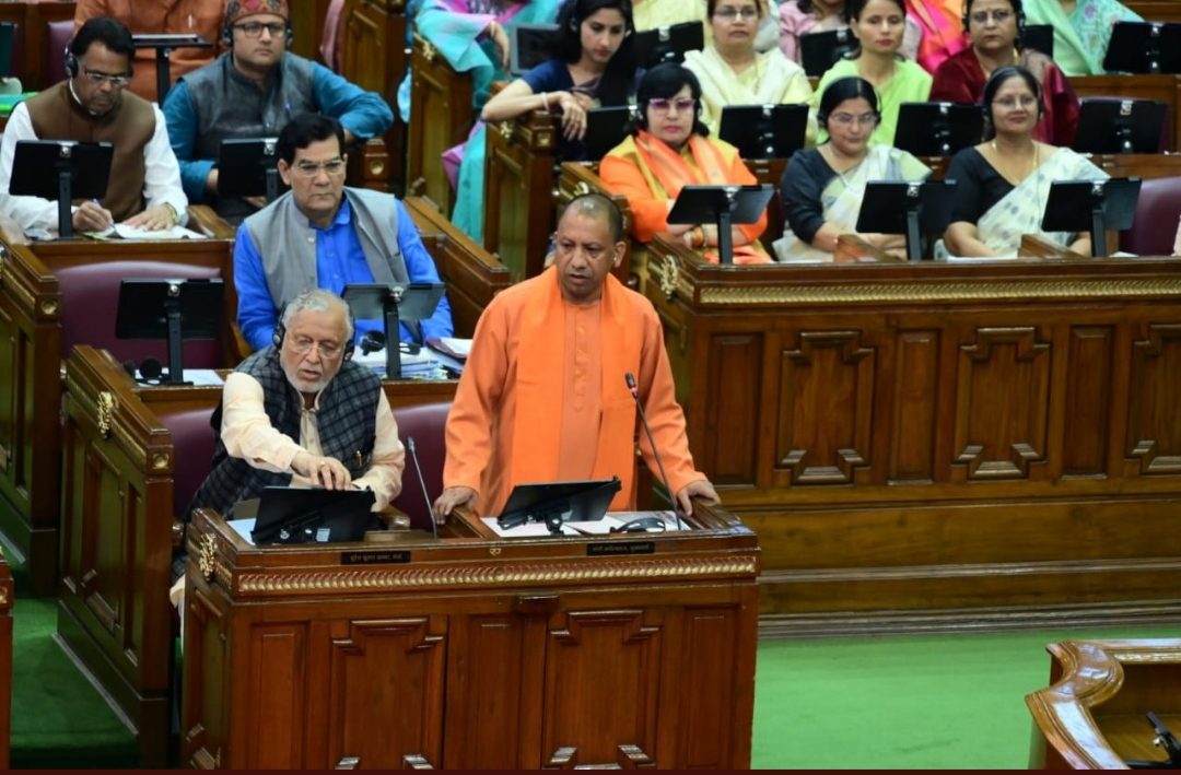 yogi in assembly.