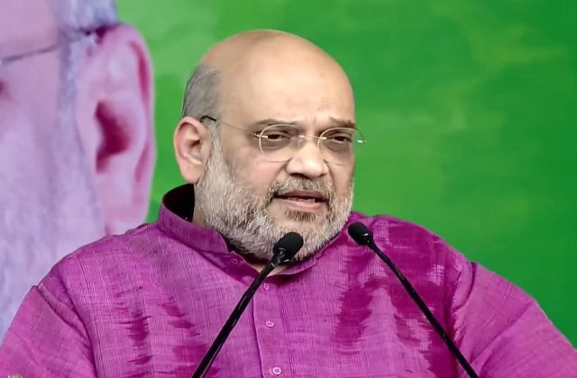 कई लोग 130 करोड़ की आबादी को बड़ा बोझ मानते हैं, लेकिन ये एक बहुत बड़ा बाजार है: अमित शाह 1 amit shah