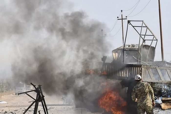 इराक में हवाई हमले में आईएस के तीन आतंकी मारे गए