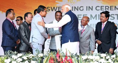 कोनराड संगमा ने दूसरी बार मेघालय के मुख्यमंत्री के रूप में शपथ ली