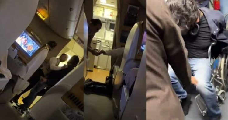 Drunk passenger in pakistan