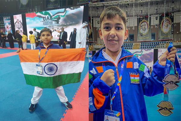 दिल्ली के 8 साल के विराज ने रोशन किया देश का नाम