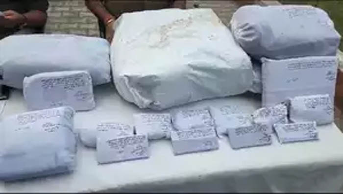 बिहार में डेढ़ करोड़ रुपए का गांजा बरामद, PUNJAB के रहने वाले थे तस्कर