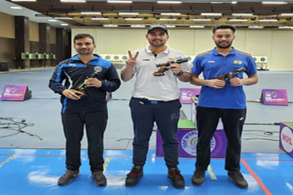 राष्ट्रीय निशानेबाजी: अनीश भनवाला की ट्रायल में लगातार दूसरी जीत