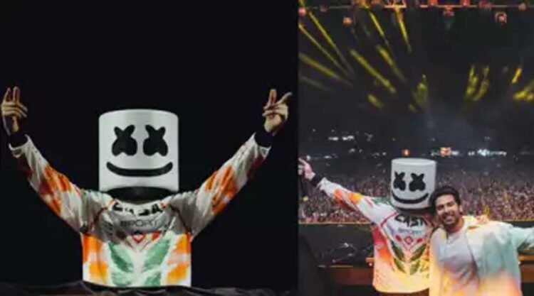Armaan Malik और Marshmello ने कॉन्सर्ट में अपना पहला ट्रैक दिखाया 1 Armaan Malik और Marshmello ने कॉन्सर्ट में अपना पहला ट्रैक दिखाया