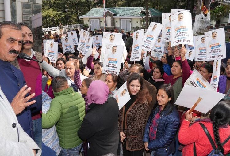 माताओं और बहनों ने ओक ओवर पहुंचकर कहा शुक्रिया मुख्यमंत्री जी