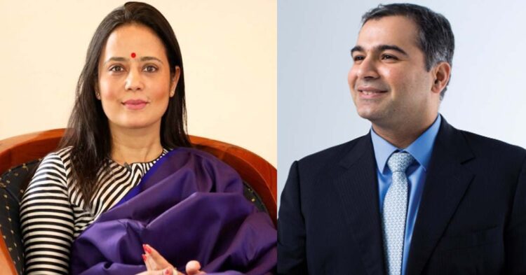 Mahua Moitra and Darshan Hiranandani