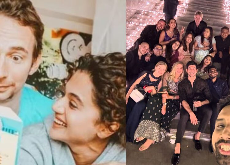 तापसी पन्नू ने गुपचुप तरीके से बॉयफ्रेंड संग रचाई शादी!