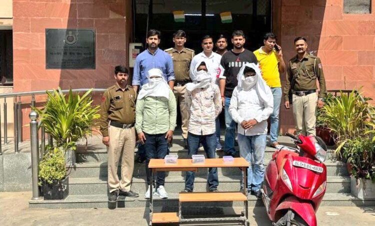 दिल्ली पुलिस ने काला जठेरी गैंग के 3 शार्प शूटर्स को किया गिरफ्ता