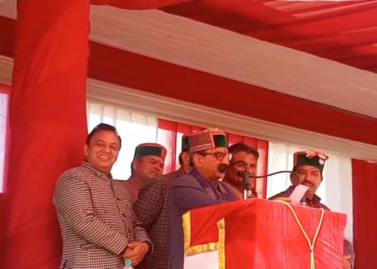 नोट के दम से मुख्यमंत्री की कुर्सी को हत्याना चाहते हैं जयराम ठाकुर : CM Sukhu