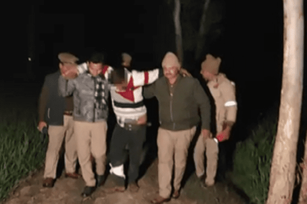 मुजफ्फरनगर में पुलिस मुठभेड़ में एक बदमाश गिरफ्तार