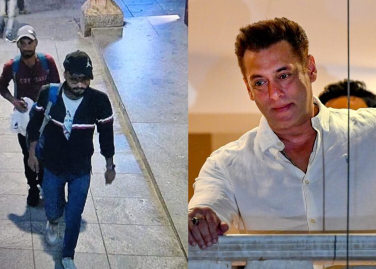 सलमान खान के घर पर गोलीबारी करने वालों की तस्वीर आई सामने