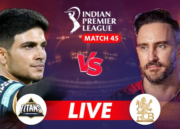GT vs RCB LIVE