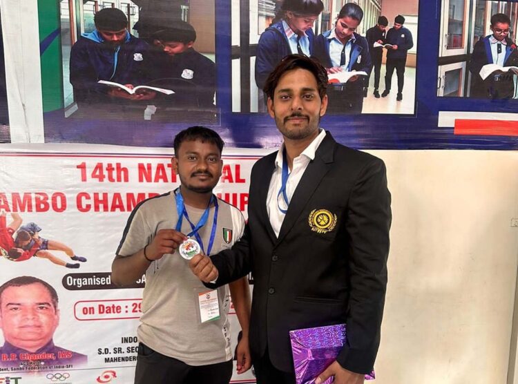 नेशनल कुश्ती चैंपियनशिप में सारण के Ranveer Kumar ने जीता सिल्वर मेडल