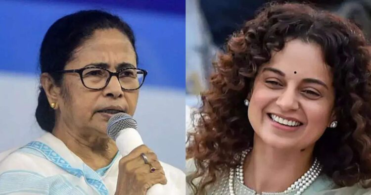 ममता, कंगना रनौत पर आपत्तिनजक टिप्पणी से चुनाव आयोग लाल, सुप्रिया श्रीनेत और दिलीप घोष को चेतावनी - election commission on kangana ranaut and mamata banerjee news