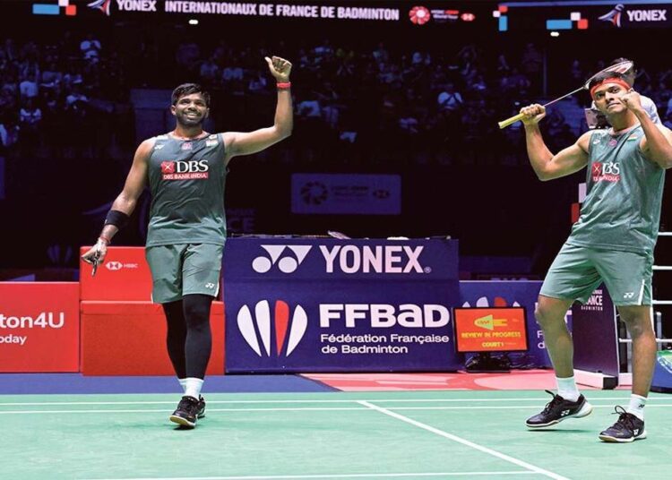थाईलैंड ओपन बैडमिंटन टूर्नामेंट के दूसरे दौर में पहुंचे सात्विक और चिराग
