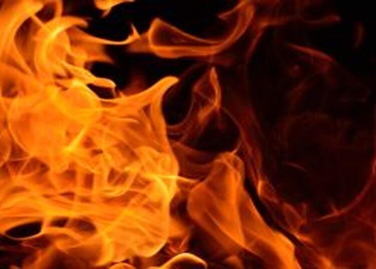 गाजियाबाद की जूता फैक्ट्री में लगी भीषण आग, लाखों का माल जलकर हुआ राख