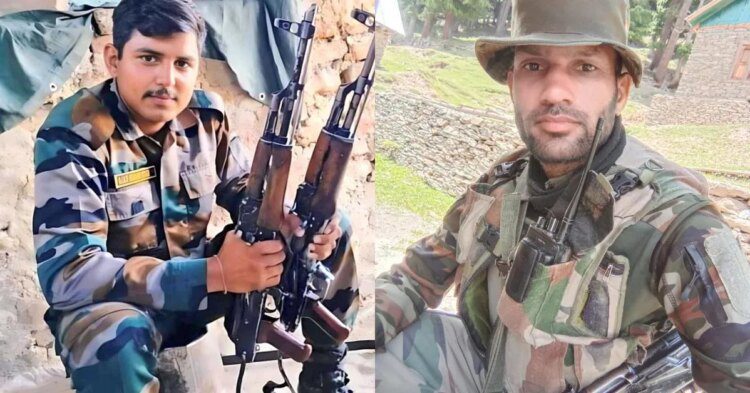 जयपुर पहुंचा शहीद जवान अजय सिंह और बिजेंद्र सिंह का पार्थिव शरीर