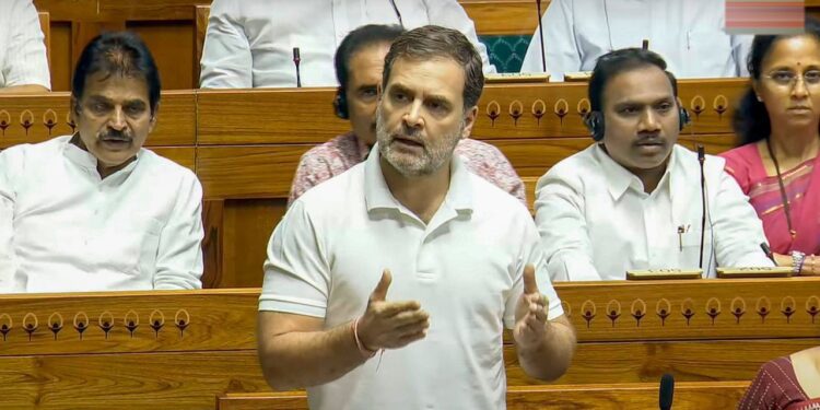 Rahul Gandhi Lok Sabha speech