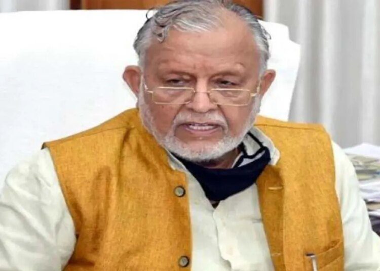 UP : जबरन लोगों का धर्म परिवर्तन कराने वालों पर सख्त कार्रवाई करेंगे : मंत्री सुरेश खन्ना