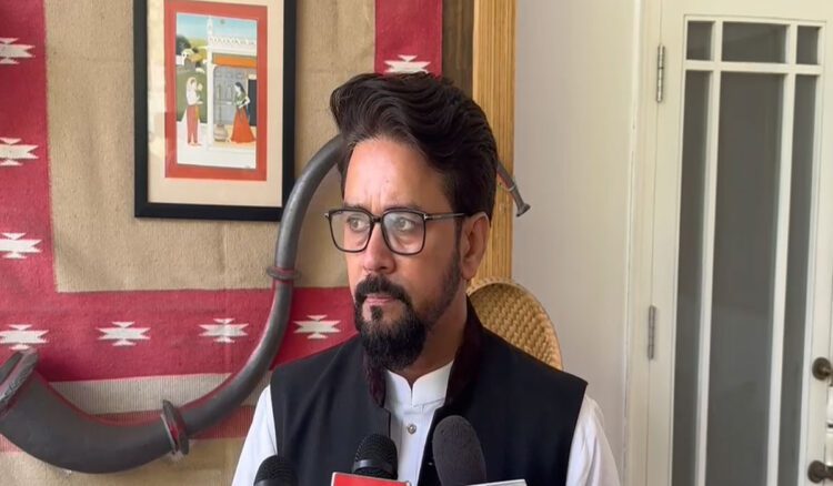हिमाचल में भारी बारिश से उपजे हालतों पर Anurag Thakur ने CM Sukhu से की बात