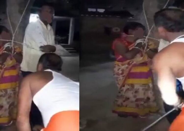 पति-पत्नी को दी तालिबानी सजा, दिल-दहला देगी यूपी की ये घटना, देखें वीडियो