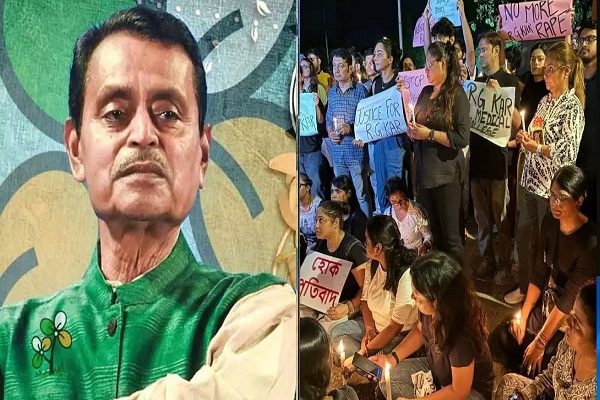 कोलकाता के प्रदर्शन में महिलाओं ने पी थी शराब, ममता सरकार में मंत्री के बयान से मचा बवाल