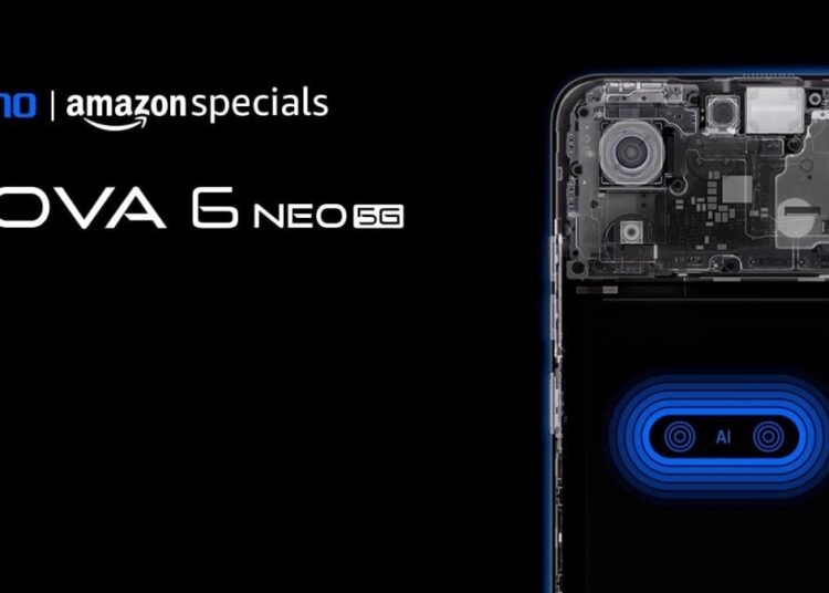 Tecno Pova 6 Neo 5G फोन 108MP कैमरा,