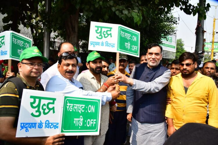 प्रदूषण के विरुद्ध ‘आप’ सरकार का ‘रेड लाइट ऑन-गाड़ी ऑफ अभियान’ शुरू, 1 प्रदूषण