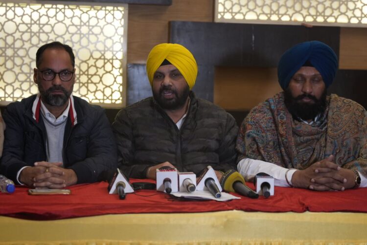 भाजपा का संविधान को कमजोर करने का एजेंडा एक बार फिर हुआ बेनकाब: आप 1 AAP PC