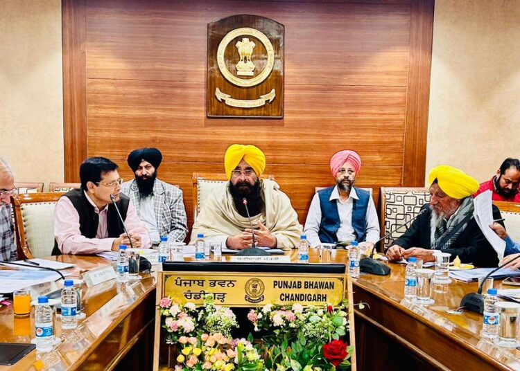 Gurmeet Khudian and Farmers Leaders