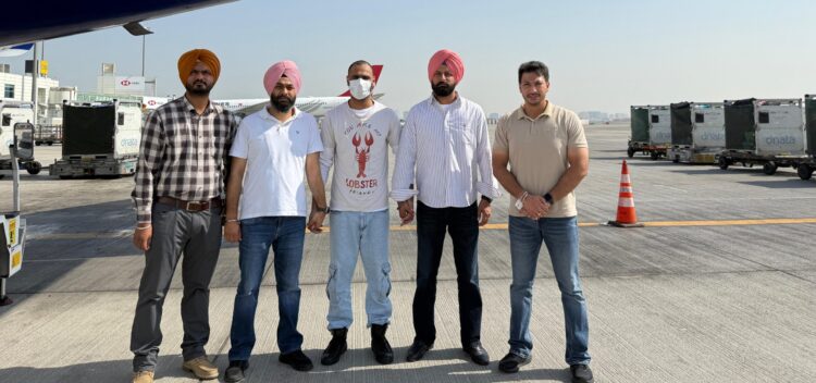 पंजाब पुलिस ने यूएई से प्रत्यर्पण के बाद बीकेआई आतंकी परमिंदर सिंह पिंदी को भारत लाया 1 Crime