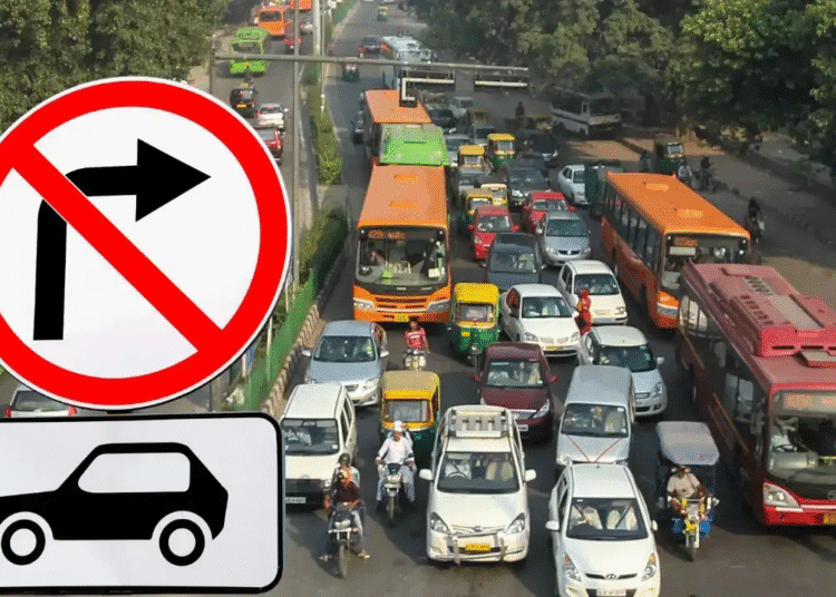 Delhi traffic advisory