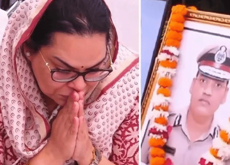 Five days after suicide ips puran kumars