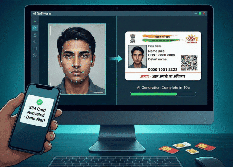 AI Fake Aadhaar Scam