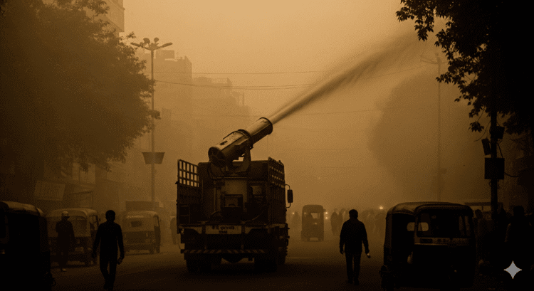 Anti-Smog Gun Failure Delhi
