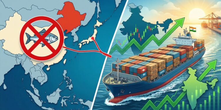 China Bans Japanese Seafood