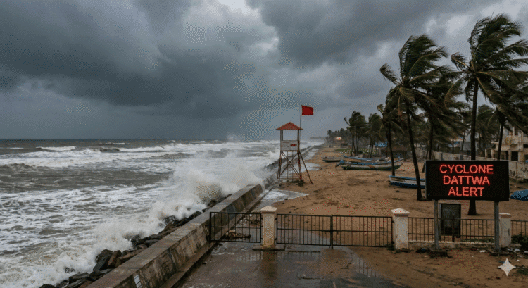 Cyclone Dattwa Update: श्रीलंका में मचाई तबाही, अब भारत पर मंडराया खतरा, हाई अलर्ट जारी 1 Cyclone Dattwa Update