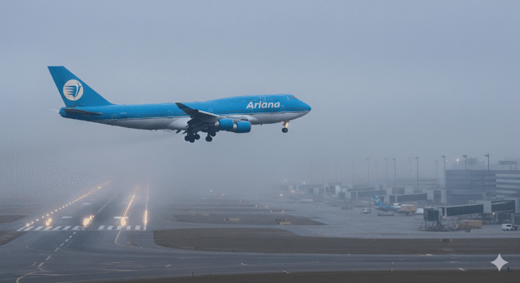 Delhi Airport Landing