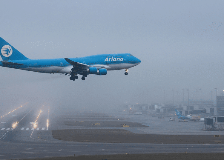 Delhi Airport Landing