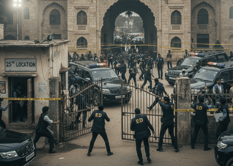 Delhi Blast Case ED Raid on Al Falah University,