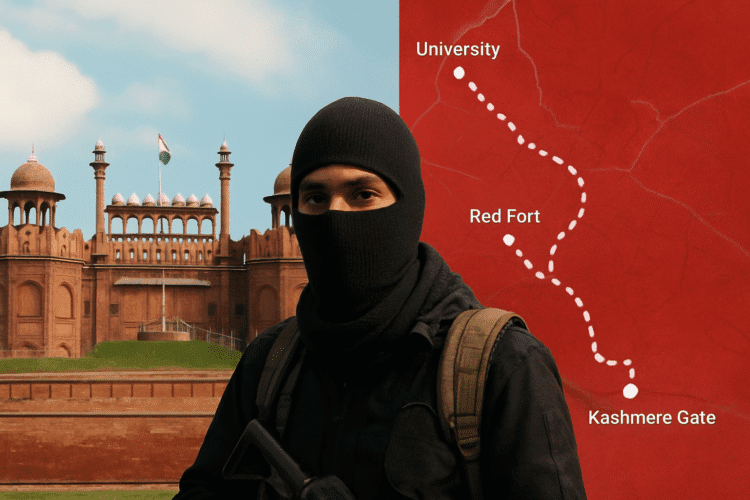 Delhi Red Fort Blast 40 CCTV