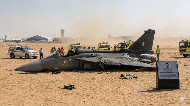 Dubai Tejas Crash