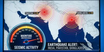 Earthquake in India