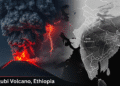 Ethiopian Volcano Ash Cloud